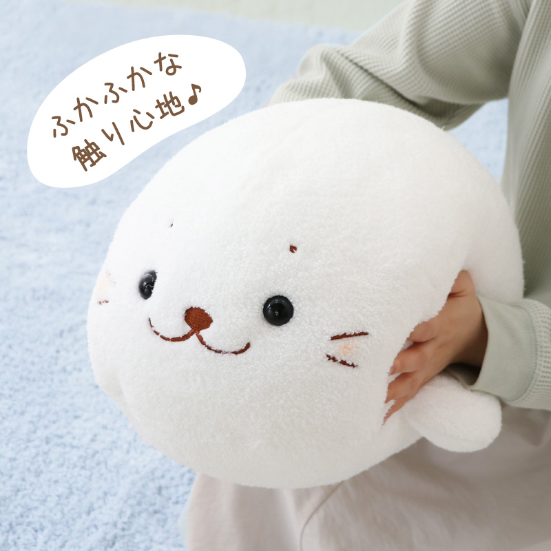 しろたん ふんわり 抱き枕 55cm / Mother garden | 【通販
